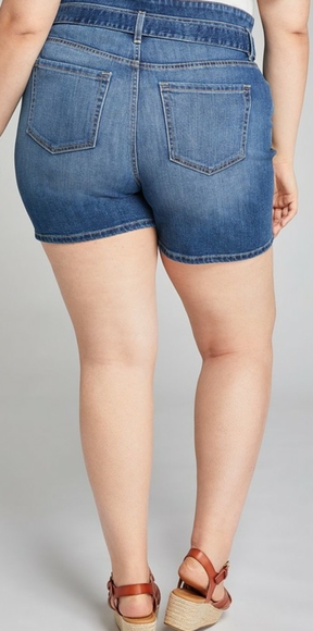 NWOT! Lane Bryant Jean Shorts Size 24 - Picture 2 of 15